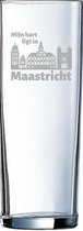 Gegraveerde longdrinkglas 31cl Maastricht