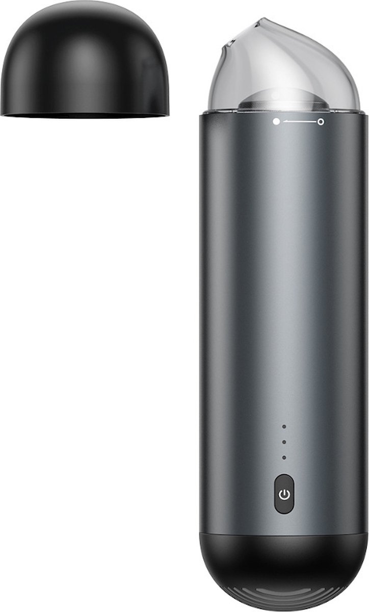 Baseus USB C auto stofzuiger draadloos stofzuigen - 65W - compact ontwerp - 18 minuten batterijduur - auto gadgets en accessories