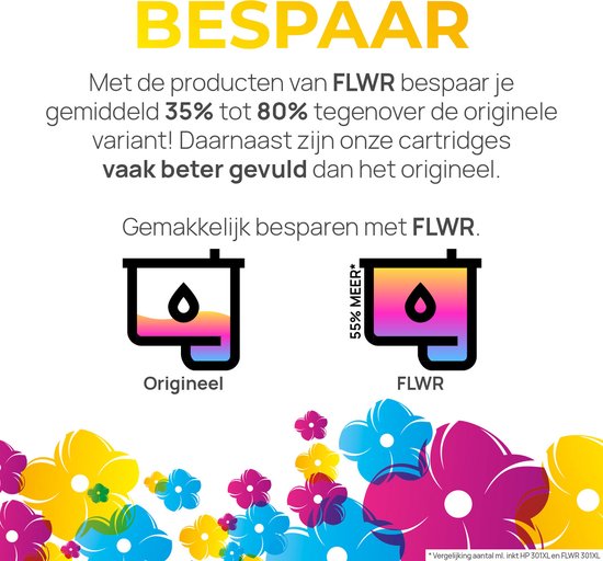 FLWR - Toner / TN-230 / Jaune - Convient pour Brother