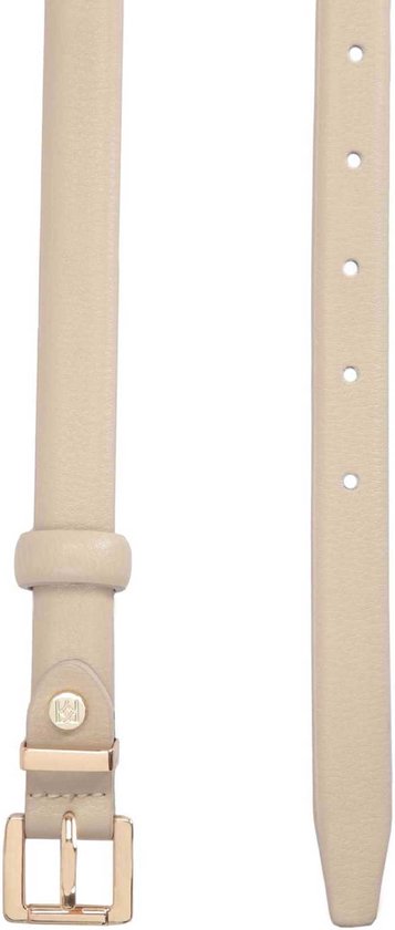 Klassiek horlogebandje 16mm zwart leer met gouden gesp