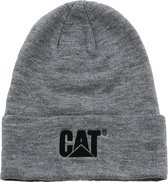 CAT Muts Trademark Cuff Beanie Grijs - Maat One size