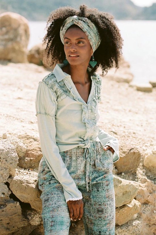 Isla Ibiza Bonita - san rafael - blouse dames lange mouw - blouse dames - bohemian - ibiza stijl - ibiza kleding - boho blouse - boho kleding Isla Ibiza Bonita - san rafael - blouse dames lange mouw - blouse dames - bohemian - ibiza stijl - ibiza kleding - boho blouse - boho kleding