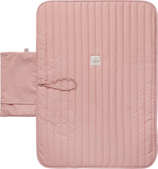 Foto: Noppies baby comfort verschoonmatje poplin portable 50x70 cm baby maat 1 size