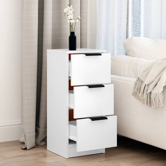 vidaXL Armoire latérale 35 x 35 x 55 cm Bois traité Chêne Sonoma gris