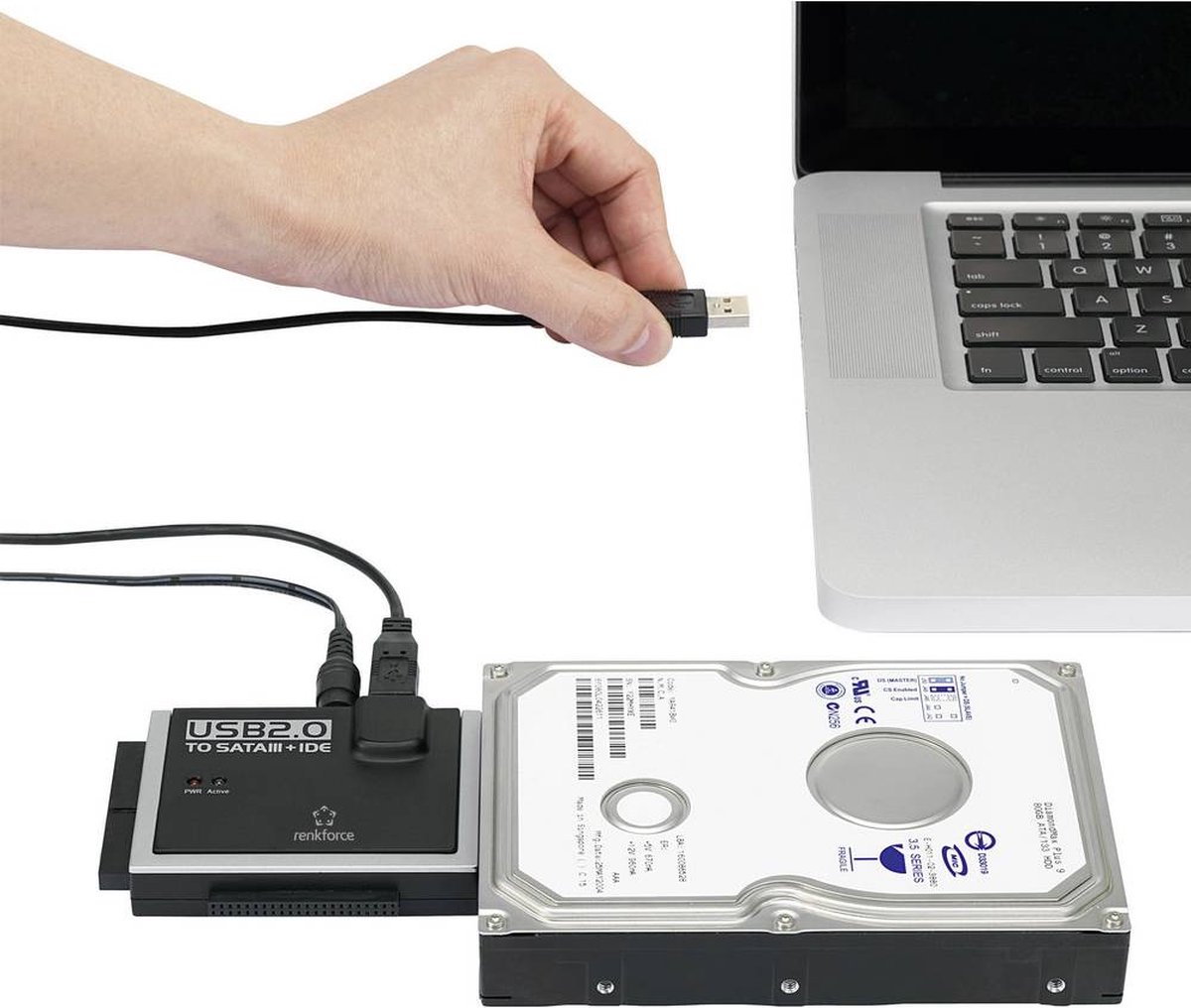 Renkforce Adattatore USB/mSATA Per Raspberry Pi – Expander Per Memorie Di Massa MSATA