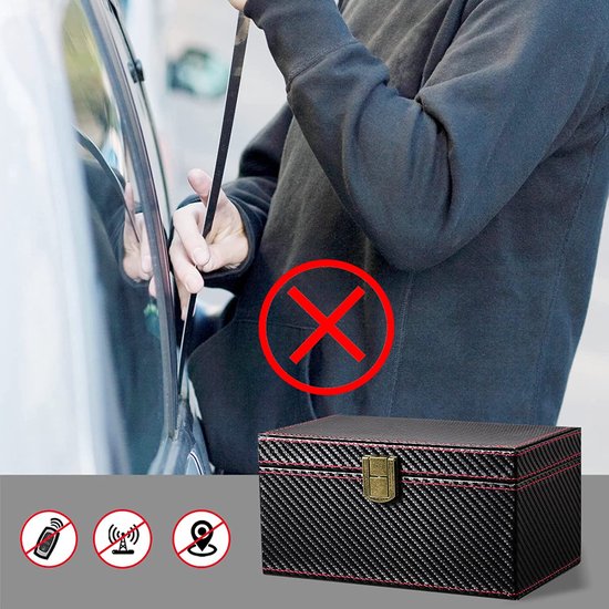 Boîte à clés de voiture, Protection de clé de voiture Sans clé Radio  Blindage de clé Rfid