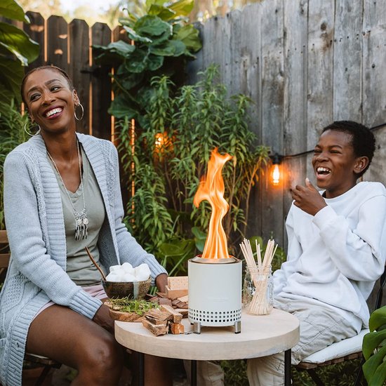 Solo Stove Mesa Vuurplaats voor op tafel met standaard | Rookarm minivuur voor in de