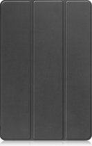 Hoesje Geschikt voor Lenovo Tab P11 Pro Hoes Case Tablet Hoesje Tri-fold Met Uitsparing Geschikt voor Lenovo Pen Met Screenprotector - Hoes Geschikt voor Lenovo Tab P11 Pro Hoesje Hard Cover Bookcase Hoes - Zwart