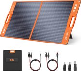 GRECELL -Outdoor Zonnepaneel Set - Opvouwbare 100W Zonnepaneel - Solar Power Station - Zonne-Energie Generator - Zonnepaneel Camper Generator - Waterproof - 110V/220V Zuivere Sinus Ac Outlet Met 18V Zonnepaneel