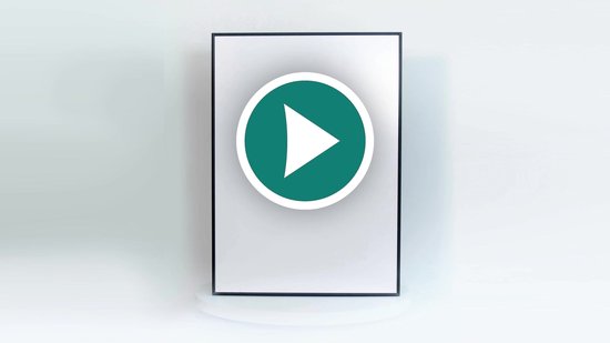 Cadre Photo Your Decoration Evry - 55x55cm - Zwart Mat