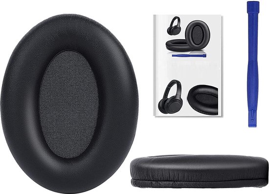 Oreillettes en cuir de remplacement pour oreillettes Sony WH-1000XM3,  oreillettes pour... | bol.com