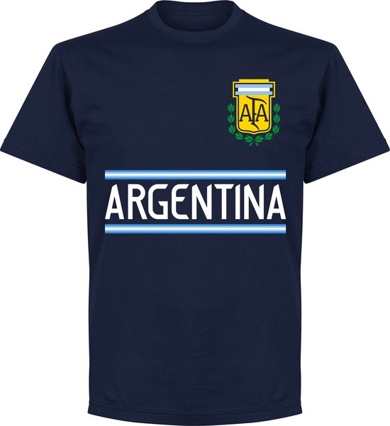 Argentinië Team T-Shirt - Navy - M