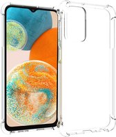 iMoshion Hoesje Geschikt voor Samsung Galaxy A23 (5G) Hoesje Siliconen - iMoshion Shockproof Case - Transparant
