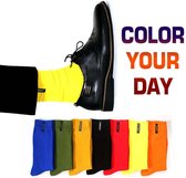 ASTRADAVI Socks Collection - Sokken - 7 Paar Dagen van de Week Sokken - Premium Katoenen Normale Sokken - 40/45 - Veelkleurig - Cadeau Idee