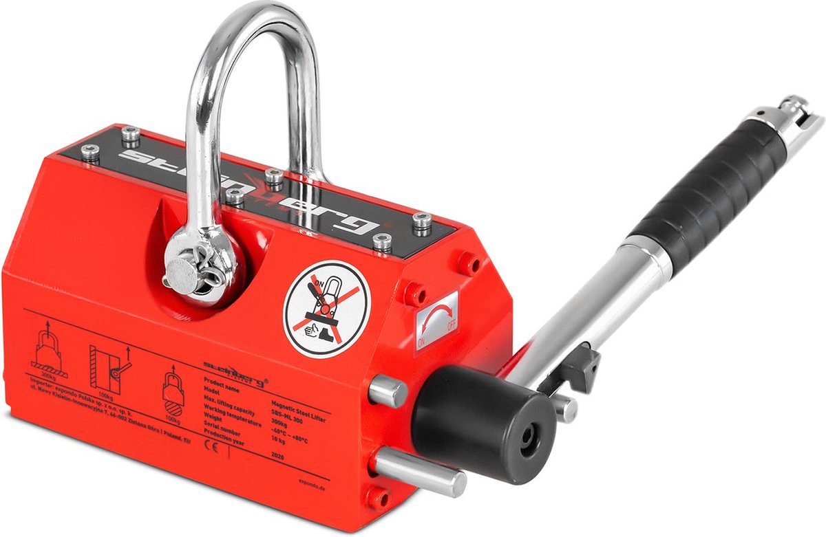 Hefmagneet - 300 kg - Steinberg Systems