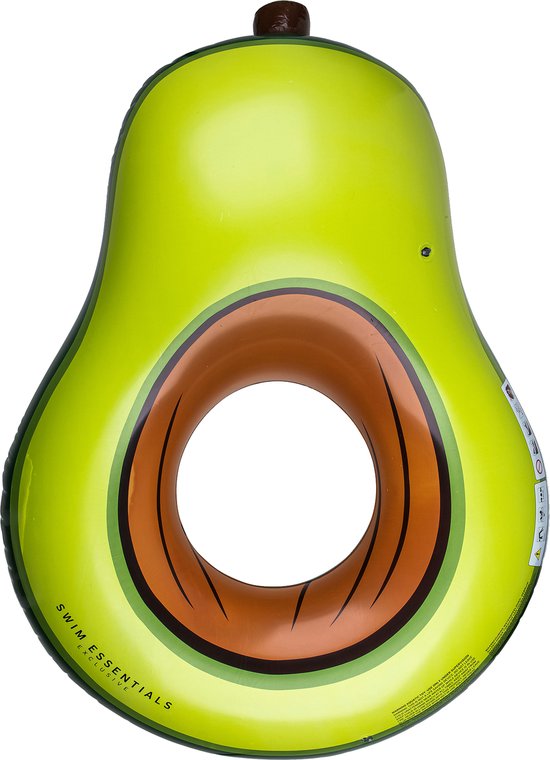 Swim Essentials Avocado Luchtbed - Met Pit - 180 x 120 cm