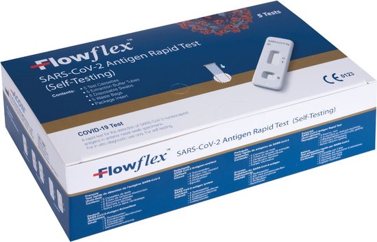 50 stuks Flowflex Corona Zelftest (5 pack) Sneltest Covid-19 - ACON Flow Flex