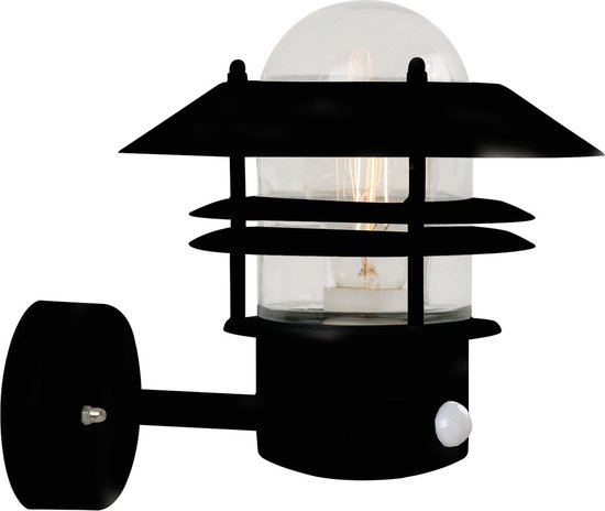 Nordlux Blokhus Sensor wandlamp - zwart