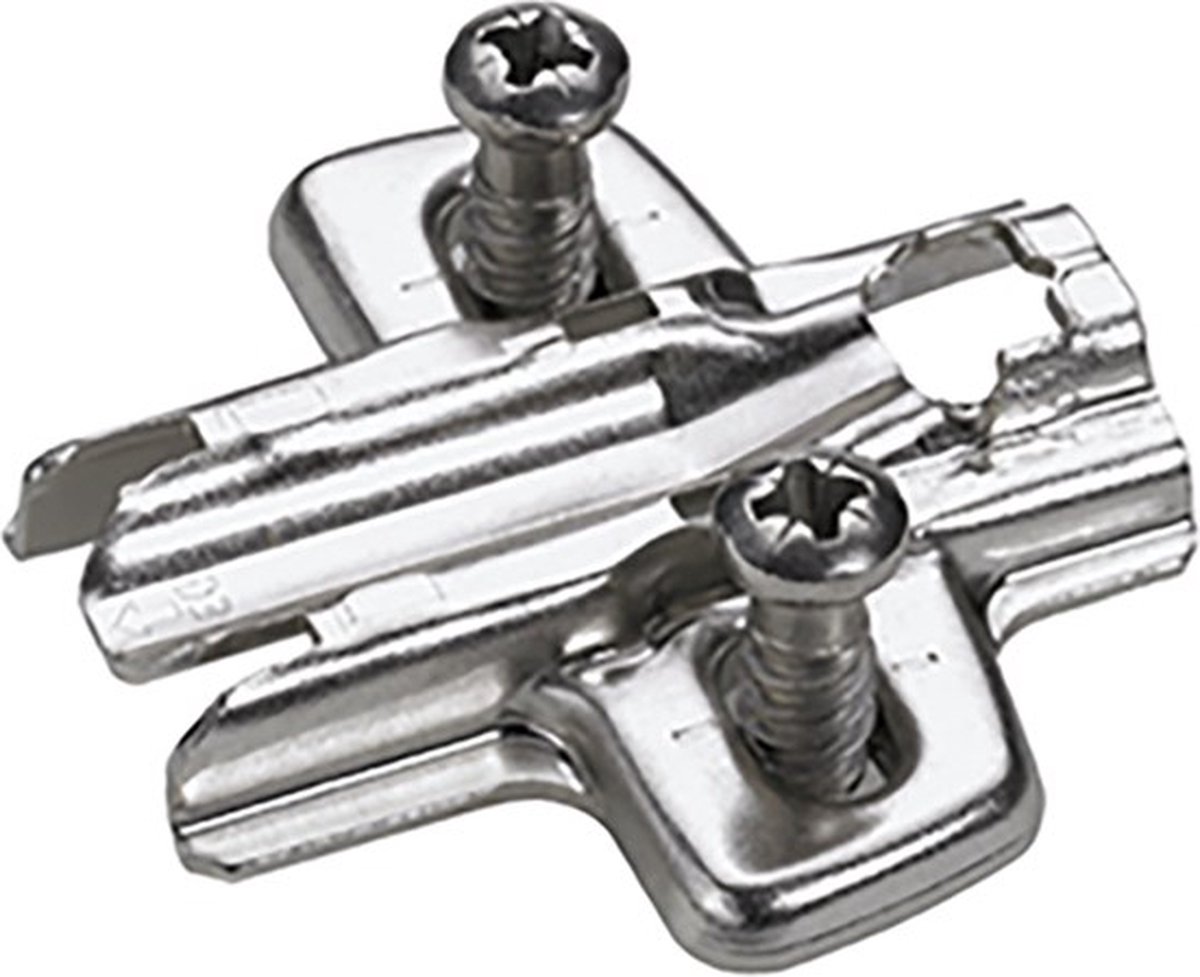 Hettich D1.5 Kruisgeleider met Euroschroeven voor Sensys/Intermat/Novisys