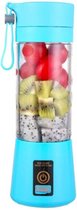 Draagbare slowjuicer Elektrische Juicer blender smoothie Usb Mini Fruit Mixer blender to go Voedsel Milkshake Multifunctionele Sap Maker Machine Oplaadbare, Blauw