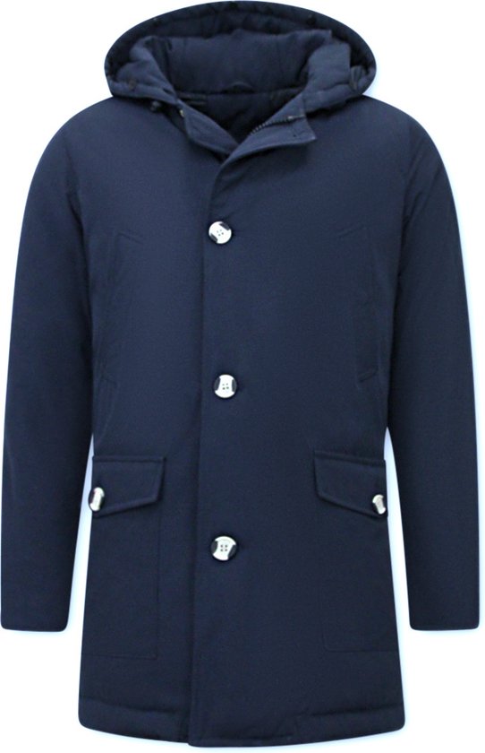 Parka Jas - Heren Winterjas met Luxe Bont Capuchon