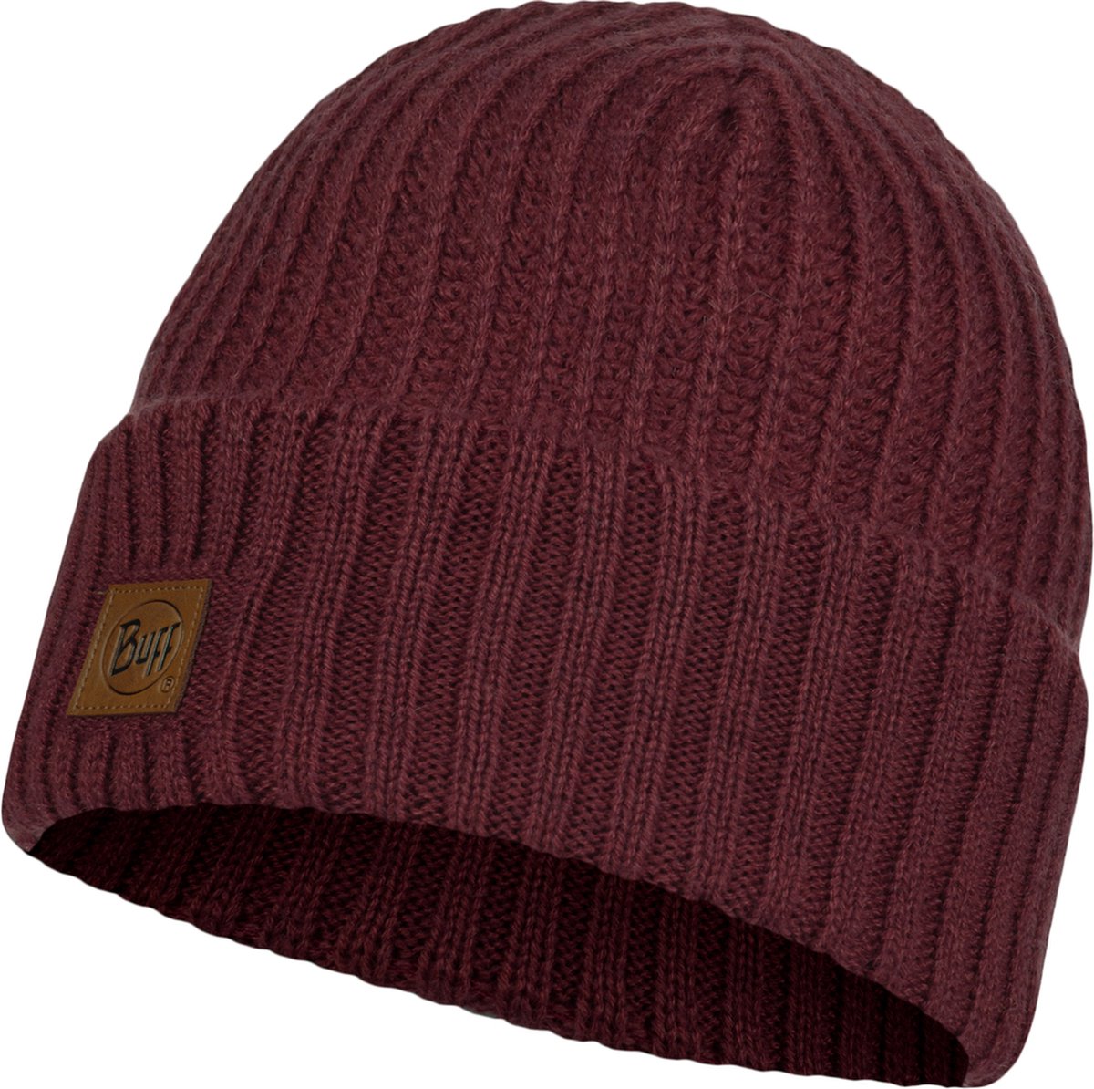 BUFF® Knitted Hat Rutger Maroon - Muts
