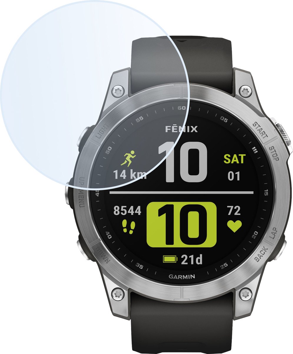 Screenprotector Geschikt voor Garmin Fenix 7 Screenprotector Tempered Glass Beschermglas - Screenprotector Geschikt voor Garmin Fenix 7 Screen Protector