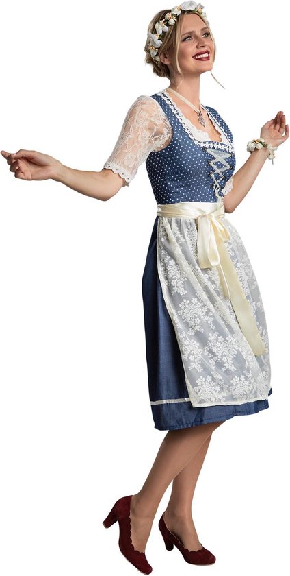 dressforfun - Midi-Dirndl Kleinwalsertal modèle 2 XL - déguisement halloween habiller vêtements de fête vêtements de carnaval vêtements de fête carnaval vêtements de fête - 304643