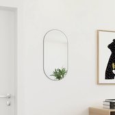 The Living Store Wandspiegel - 60 x 30 cm - Glazen spiegel - Ruimtelijke uitstraling
