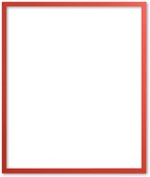 Moderne Lijst 50x50 cm Rood - Emilia