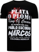 Plato Plomo Heren T-shirt - Zwart