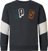 Noppies Kids Boys sweater Winchester long sleeve Jongens Trui - Asphalt - Maat 110