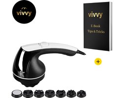 Cellulite Cups 7 In 1 - Cellulite Massage Apparaat Ergonomisch - Anti Cellulitis Apparaat Met 5 Intensiteiten - 100% Tevredenheidsgarantie - Incl. 7 Opzetstukken