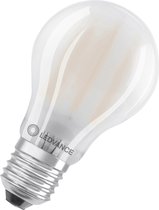 Ledvance Classic LED E27 Peer Filament Mat 7.5W 1055lm - 927 Zeer Warm Wit | Beste Kleurweergave - Dimbaar - Vervangt 75W