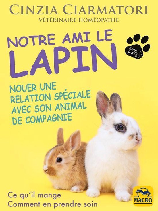 Donne la Patte - Notre ami le lapin - cover