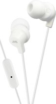 JVC HA-FR15-W-EF - In-ear hoofdtelefoon met afstandsbediening en microfoon - Wit