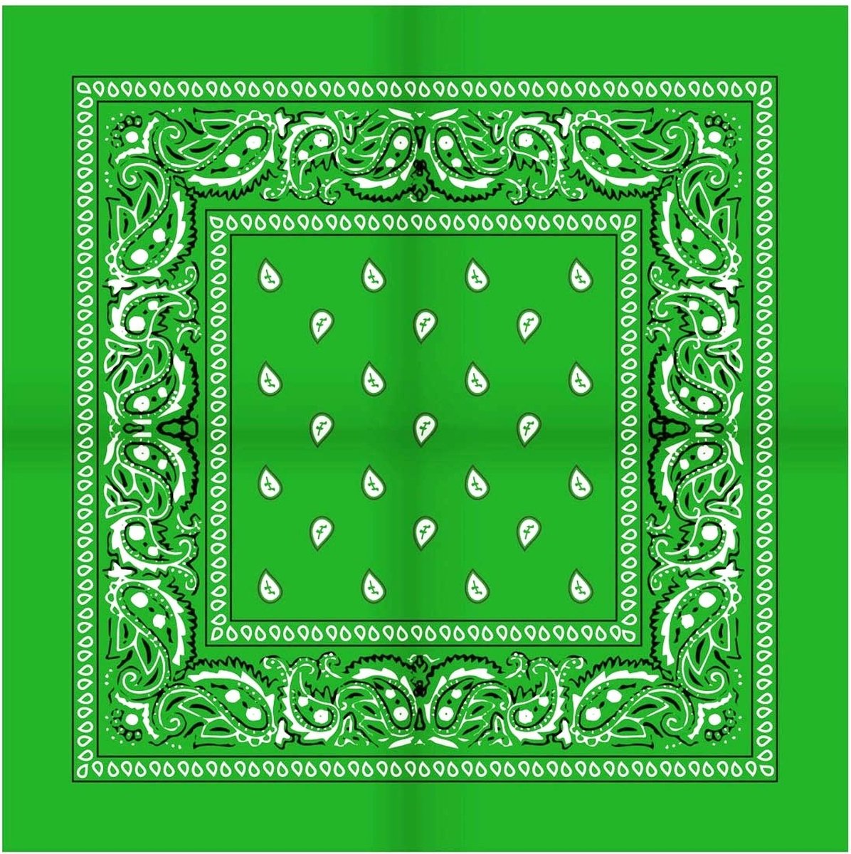 Goedkoopste Boeren zakdoek Rain drop 54x54