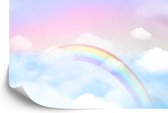 Fotobehang Regenboog In De Lucht