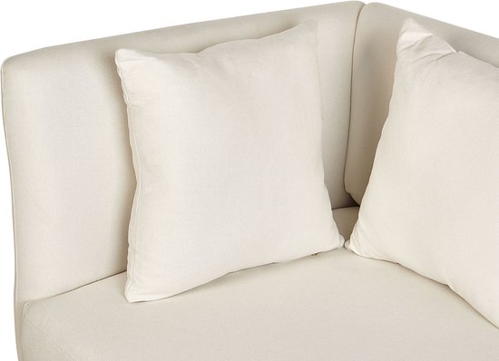RIOM - Méridienne - Wit - Côté gauche - Tissu