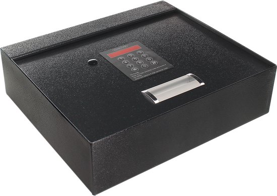 Rottner Ladekluis Coverchest 1 - Deur gaat naar boven open - Elektronisch slot - Hotelkluis - 11x40x35 cm