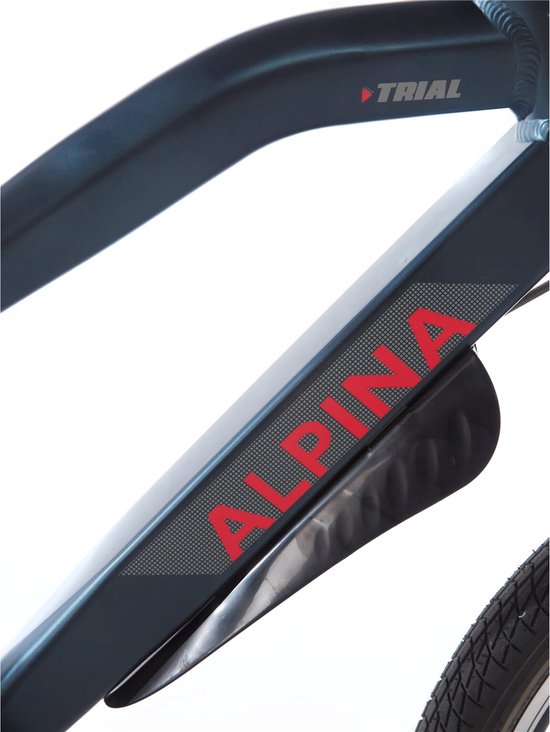 Alpina Trial Jongensfiets - 22 inch - Dark Petrol Matt - Crossfiets/Mountainbike - Blauw van Alpina — afbeelding 2