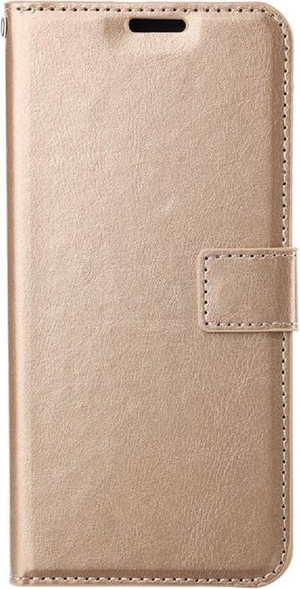 Bibliothèque LuxeBass adaptée pour Motorola Edge 20 Pro - Or - bibliothèque - couverture de livre - étui de livre - couverture de livre