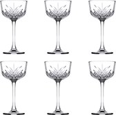 Wijnglazen, Kristallen wijnglazen Set van 6, Serie Timeless 160ml