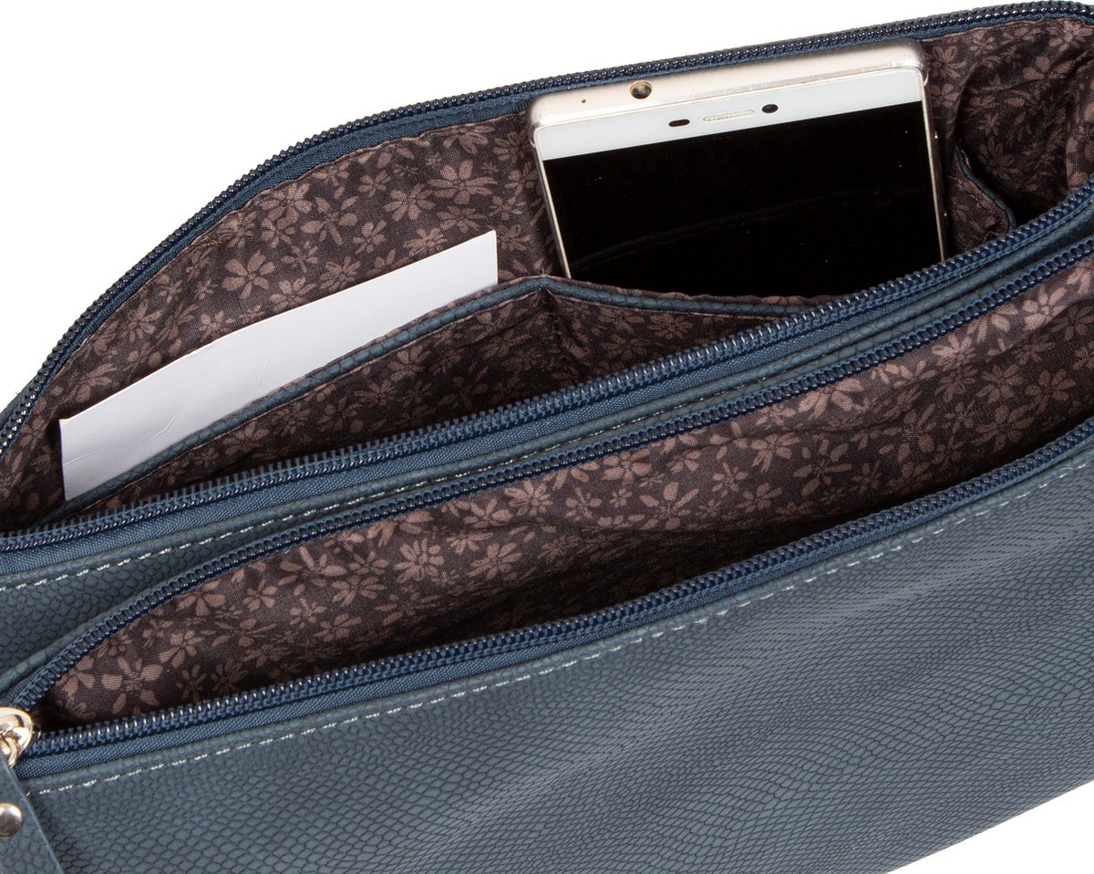 MUSTANG Schoudertas Varessea Crossbody Bag Petrol Blauw