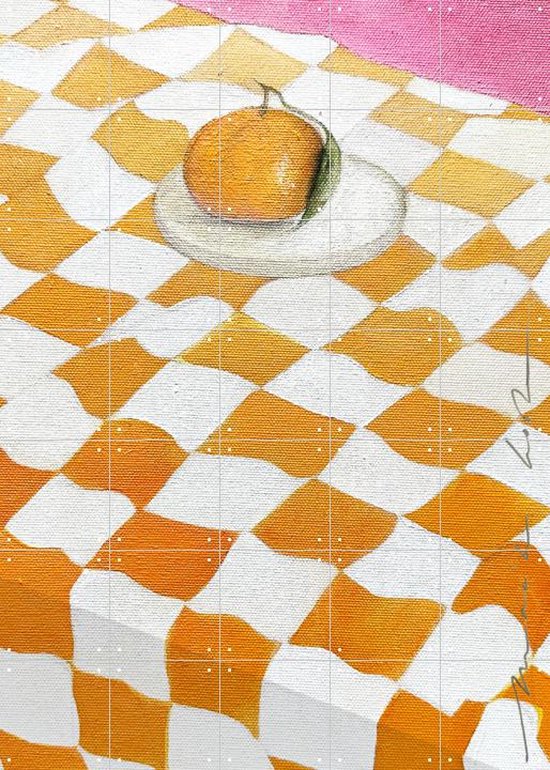 IXXI Clementine - Wanddecoratie - Eten en Drinken - 100 x 140 cm