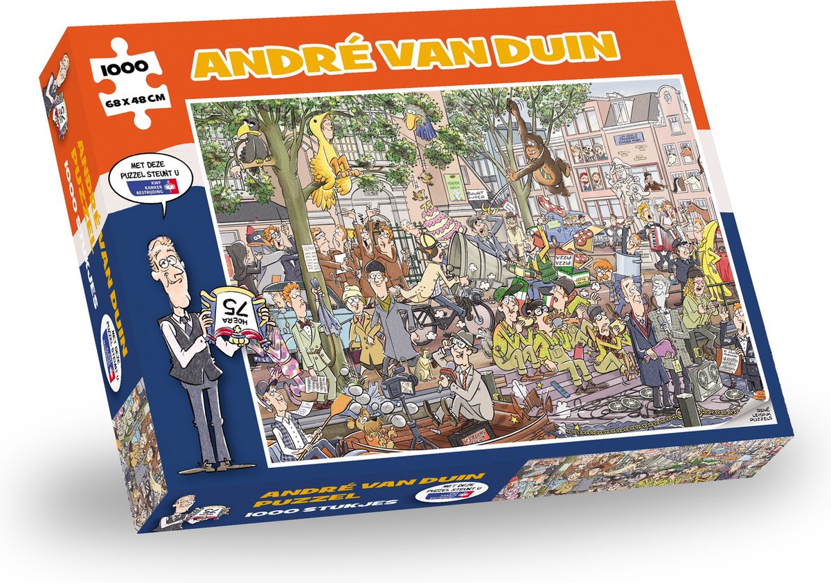 Bol.com André van Duin 75 Jaar Puzzel - 1000 stukjes aanbieding