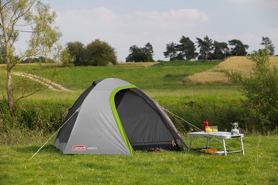 Test : tente Coleman Darwin 4 Plus, obscurité et légèreté coiffent vos