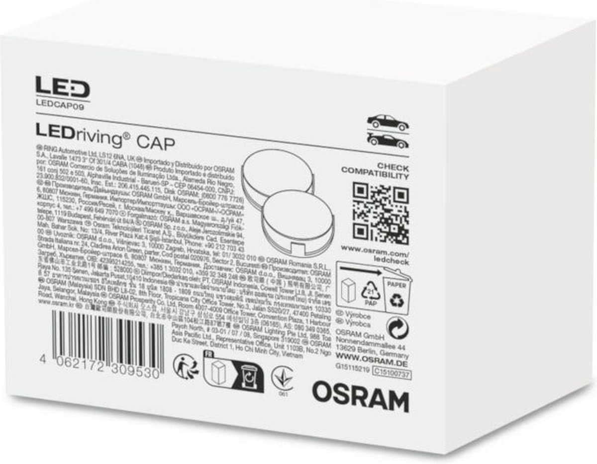 Osram LEDriving CAP LEDCAP09 2 stuks – foto 4