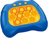 Memory Match Game - Quick Push - Game Console Series - Fidget - Pop-it - Batterijen - Hit - TikTok - Quick response - Motoriek - Electra - Snelheid - BLAUW