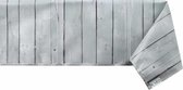 Raved Tafelzeil Hout  140 cm x  270 cm - Celadon - PVC - Afwasbaar